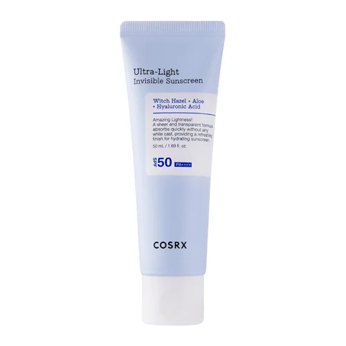 ضدآفتاب بسیار سبک و بدون رنگ کوزارکس مدل اولترا لایت SPF50^