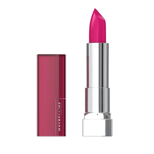 رژلب کرمی سنشوال میبلین رنگ Pink Thrill شماره 266^
