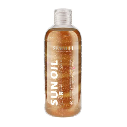 روغن آفتاب اکلیلی سی گل با SPF 4 حجم 250 میلی لیتر