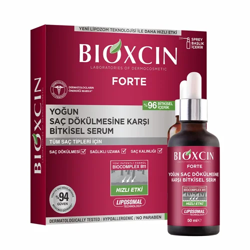 سرم ضدریزش مو بیوکسین سری Forte حجم 3*50 میلی لیتر^