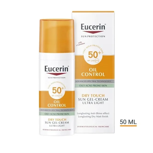 ژل کرم ضد آفتاب اوسرین مدل اویل کنترل spf50 حجم 50 میلی لیتر^