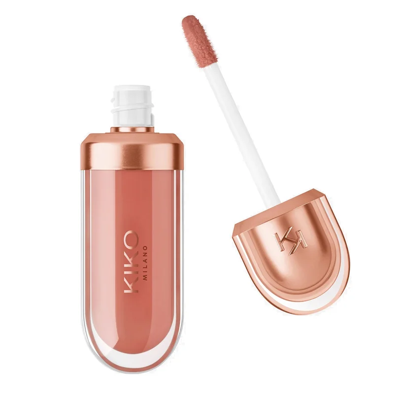 برق لب کیکو مدل Golden Oasis 3D Hydra رنگ Pearly Warm Mauve 05^