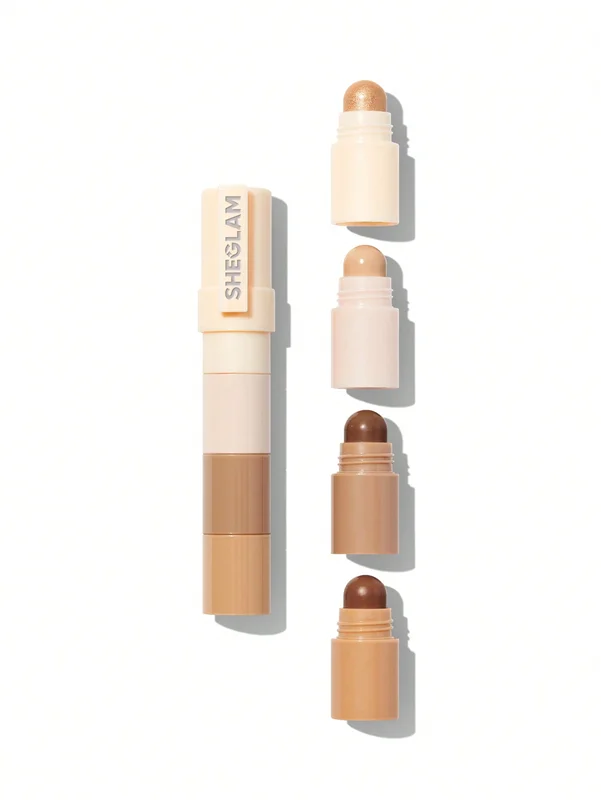 استیک 4 طبقه کانتور و هایلایتر شیگلم رنگ Cocoa^