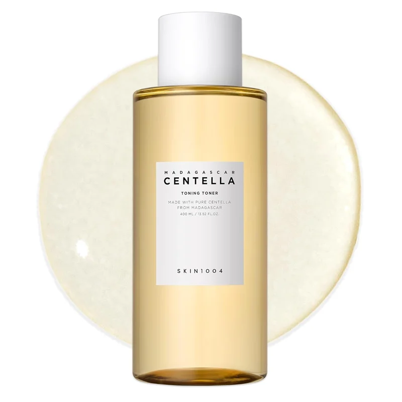 تونر روزانه ملایم ماداگاسکار سنتلا Skin 1004 حجم 400 میلی لیتر^