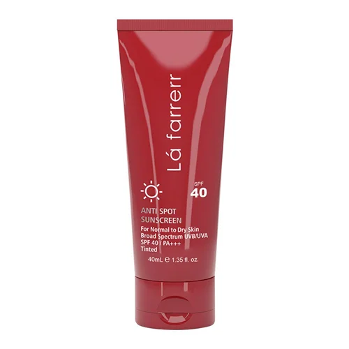 ضد آفتاب و ضد لک رنگی پوست خشک و معمولی لافارر SPF40 - رنگ لایت